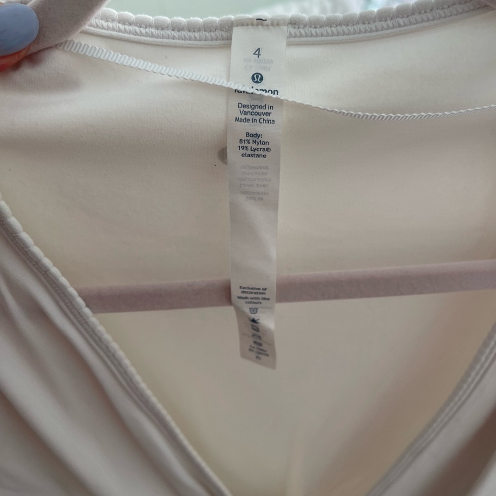 lulu lemon open pullover top